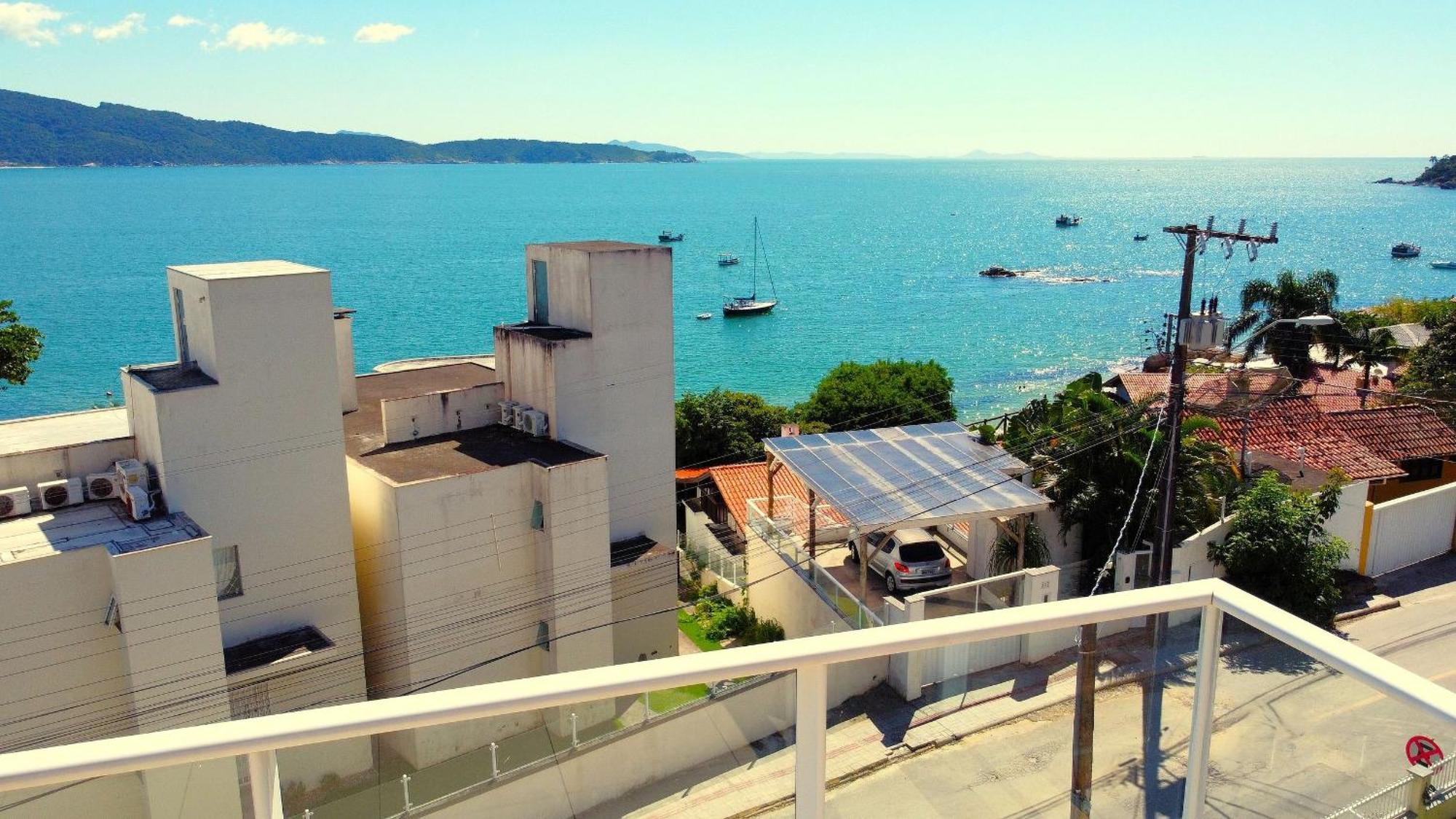 1083 - Apartamento Com Vista Para O Mar Em 봄비나스 외부 사진